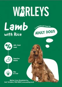 Warleys Super Premium Adult Lamb with Rice