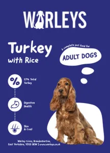 Warleys Super Premium Adult Turkey with Rice