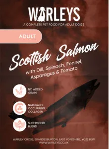 Warleys Superfoods Adult Scottish Salmon