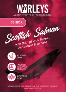 Warleys Superfoods Senior Scottish Salmon