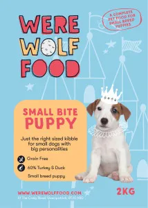 Werewolf Food Puppy Small Bite Grain Free
