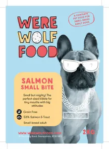 Werewolf Food Salmon Small Bite Grain Free