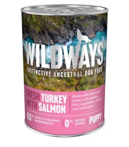 Wildways Puppy Fresh Turkey, Salmon & Vegetables