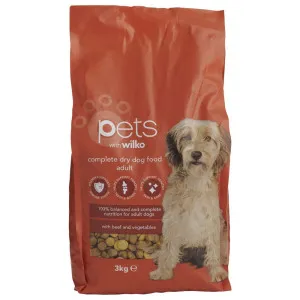 Wilko Adult Dog Beef and Vegetable