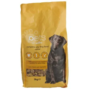 Wilko Senior Dog Chicken and Vegetable