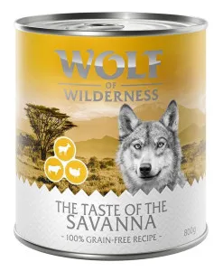 Wolf of Wilderness The Taste of the Savannah