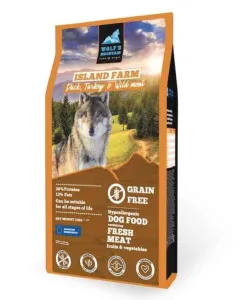 Wolf's Mountain Island Farm Duck, Turkey & Wild Meat