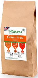Wolvens Grain Free Adult Chicken with Sweet Potato & Herbs