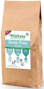 Wolvens Grain Free Adult Haddock with Sweet Potato & Parsley.