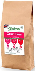 Wolvens Grain Free Adult Large Breed Turkey with Sweet Potato & Cranberry
