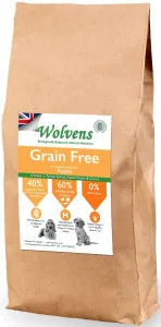 Wolvens Grain Free Puppy Food Chicken with Sweet Potato, Carrot & Peas