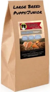 Working Dog Food Co. Grain Free Large Breed Puppy/Junior Salmon with Sweet Potato
